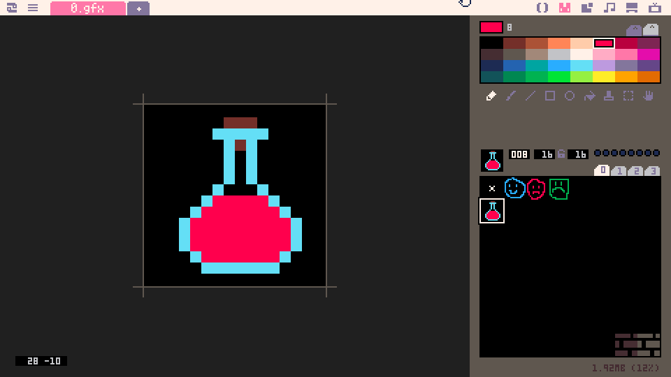 A beautiful potion